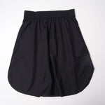 画像をギャラリービューアに読み込む, ヴィンス ブラック ドローストリング コットン Aライン スカート VINCE BLACK COTTON A-LINE SKIRT WOMEN