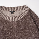 画像をギャラリービューアに読み込む, ジェイクルー ブラウン リラックス コットン リネン ビーチセーター ニット J.CREW BROWN COTTON LINEN BEACH SWEATER