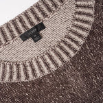 画像をギャラリービューアに読み込む, ジェイクルー ブラウン リラックス コットン リネン ビーチセーター ニット J.CREW BROWN COTTON LINEN BEACH SWEATER