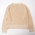 画像をギャラリービューアに読み込む, ジェイクルー ベージュ リラックス コットン リネン ビーチセーター ニット J.CREW BEIGE COTTON LINEN BEACH SWEATER