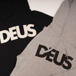 画像をギャラリービューアに読み込む, DEUS EX MACHINA デウスエクスマキナ ブラック オール キャップス パーカー フーディ BLACK DEUS EX MACHINA ALL CAPS HOODY HOODIE