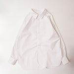 画像をギャラリービューアに読み込む, アドラーブル ホワイト スプリットラグランスリーブ ビッグシルエット シャツ ADOLUVLE ORIGINAL WHITE SPLIT RAGLAN SLEEVE BIG SHIRT LONG SLEEVE