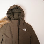 画像をギャラリービューアに読み込む, ノースフェイス 取り外しファー付き ダウンコート カーキグリーン THE NORTH FACE DOWN COAT KHAKI GREEN ARCTIC PARKA USA WOMENS