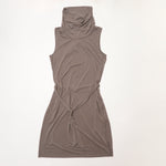 画像をギャラリービューアに読み込む, スプレンディッド グリーングレー ノースリーブ カウル ジャージ ワンピース SPLENDID SLEEVELESS JERSEY COWL DRESS WOMENS