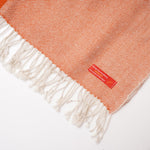 画像をギャラリービューアに読み込む, アドラーブル アルパカストール オフホワイト オレンジ ADOLUVLE QUADRANT ORANGE OFF ALPACA 100% SHAWL