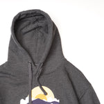 画像をギャラリービューアに読み込む, DEAD STOCK デッドストック HALEAKALA HAWAII USA ハレアカラ ハワイ プリントフーディ チャコールグレー パーカー C.GRAY HOODIE MENS