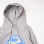 画像をギャラリービューアに読み込む, DEAD STOCK デッドストック ALASKA DENALI USA 6190M アラスカ デナリ プリントフーディ グレー パーカー GRAY HOODIE MENS