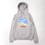 画像をギャラリービューアに読み込む, DEAD STOCK デッドストック ALASKA DENALI USA 6190M アラスカ デナリ プリントフーディ グレー パーカー GRAY HOODIE MENS