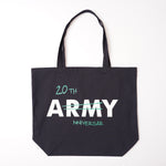 画像をギャラリービューアに読み込む, アドラーブル オリジナル ネイビー アーミー エコバッグ ADOLUVLE ORIGINAL NAVY ARMY ECO BAG