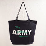画像をギャラリービューアに読み込む, アドラーブル オリジナル ネイビー アーミー エコバッグ ADOLUVLE ORIGINAL NAVY ARMY ECO BAG