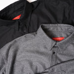 画像をギャラリービューアに読み込む, アドラーブル グレー ウール ロングシャツ シャツワンピース ADOLUVLE ORIGINAL GRAY WOOL SHIRT-DRESS LONG SLEEVE DRESS