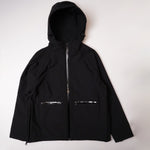 画像をギャラリービューアに読み込む, KARL LAGERFELD PARIS カールラガーフェルド ブラック Aライン ロゴテック ジャケット BLACK A-LINE LOGO TECH JACKET WOMEN