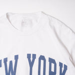 画像をギャラリービューアに読み込む, J.GALT ホワイト NEW YORK プリント クロップド Tシャツ  NEW YORK PRINT TEE T-SHIRT WOMENS