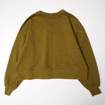 画像をギャラリービューアに読み込む, ナイキ オリーブグリーン スウッシュ フレンチテリー スウェットシャツ NIKE OLIVE GREEN SWOOSH FRENCH TERRY SWEAT SHIRT WOMEN