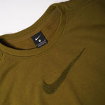 画像をギャラリービューアに読み込む, ナイキ オリーブグリーン スウッシュ フレンチテリー スウェットシャツ NIKE OLIVE GREEN SWOOSH FRENCH TERRY SWEAT SHIRT WOMEN