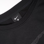 画像をギャラリービューアに読み込む, ナイキ ブラック スウッシュ フレンチテリー スウェットシャツ NIKE BLACK SWOOSH FRENCH TERRY SWEAT SHIRT WOMEN