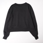 画像をギャラリービューアに読み込む, ナイキ ブラック スウッシュ フレンチテリー スウェットシャツ NIKE BLACK SWOOSH FRENCH TERRY SWEAT SHIRT WOMEN