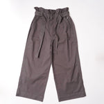 画像をギャラリービューアに読み込む, スプレンディッド グレー ワイド ハイライズ ペーパーバッグ パンツ SPLENDID GRAY PAPER-BAG PANTS WOMENS