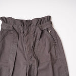 画像をギャラリービューアに読み込む, スプレンディッド グレー ワイド ハイライズ ペーパーバッグ パンツ SPLENDID GRAY PAPER-BAG PANTS WOMENS
