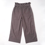 画像をギャラリービューアに読み込む, スプレンディッド グレー ワイド ハイライズ ペーパーバッグ パンツ SPLENDID GRAY PAPER-BAG PANTS WOMENS