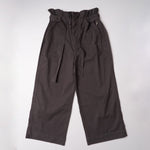 画像をギャラリービューアに読み込む, スプレンディッド グレー ワイド ハイライズ ペーパーバッグ パンツ SPLENDID GRAY PAPER-BAG PANTS WOMENS