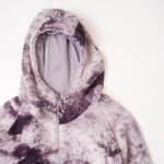 画像をギャラリービューアに読み込む, ノースフェイス パープル クラウディダイ ボアフリース フルジップ フーディ THE NORTH FACE PURPLE BOA ZIP-UP FLEECE HOODIE WOMENS