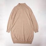 画像をギャラリービューアに読み込む, スプレンディッド ベージュ ハイネック ニットドレス ウールワンピース SPLENDID BEIGE KNIT DRESS WOMENS