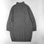 画像をギャラリービューアに読み込む, スプレンディッド グレー ハイネック ニットドレス ウールワンピース SPLENDID GRAY KNIT DRESS WOMENS