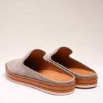 画像をギャラリービューアに読み込む, ビンス ヴィンス グレージュ スウェード バックレス ローファー VINCE GREIGE SUEDE BACKLESS LOAFERS WOMENS