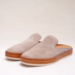 画像をギャラリービューアに読み込む, ビンス ヴィンス グレージュ スウェード バックレス ローファー VINCE GREIGE SUEDE BACKLESS LOAFERS WOMENS