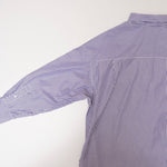 画像をギャラリービューアに読み込む, アドラーブル ブルー ホワイト スプリットラグランスリーブ ビッグシルエット ストライプ シャツ ADOLUVLE ORIGINAL BLUE WHITE SPLIT RAGLAN SLEEVE STRIPED BIG SHIRT LONG SLEEVE