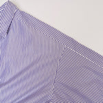 画像をギャラリービューアに読み込む, アドラーブル ブルー ホワイト スプリットラグランスリーブ ビッグシルエット ストライプ シャツ ADOLUVLE ORIGINAL BLUE WHITE SPLIT RAGLAN SLEEVE STRIPED BIG SHIRT LONG SLEEVE