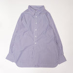 画像をギャラリービューアに読み込む, アドラーブル ブルー ホワイト スプリットラグランスリーブ ビッグシルエット ストライプ シャツ ADOLUVLE ORIGINAL BLUE WHITE SPLIT RAGLAN SLEEVE STRIPED BIG SHIRT LONG SLEEVE