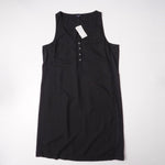 画像をギャラリービューアに読み込む, スプレンディッド ブラックワンピース ヘンリーネックドレス SPLENDID BLACK SLEEVELESS DRESS WOMEN