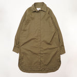 画像をギャラリービューアに読み込む, CK カルバンクライン グリーン シャツワンピース シャツドレス CALVIN KLEIN GREEN SHIRT DRESS ONE-PIECE WOMENS