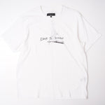 画像をギャラリービューアに読み込む, RAG&amp;BONE ラグアンドボーン NEWYORK ホワイト クリンクルロゴ Tシャツ WHITE CRINKLE LOGO T-SHIRT MENS
