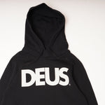 画像をギャラリービューアに読み込む, DEUS EX MACHINA デウスエクスマキナ ブラック オール キャップス パーカー フーディ BLACK DEUS EX MACHINA ALL CAPS HOODY HOODIE