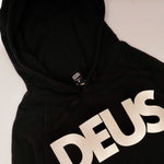 画像をギャラリービューアに読み込む, DEUS EX MACHINA デウスエクスマキナ ブラック オール キャップス パーカー フーディ BLACK DEUS EX MACHINA ALL CAPS HOODY HOODIE