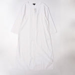 画像をギャラリービューアに読み込む, ジェークルー ホワイト ソフトガーゼ ボタンダウン チュニックドレス ロングカーディガン J.CREW WHITE SOFT GAUZE TUNIC DRESS WOMEN