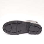 画像をギャラリービューアに読み込む, KARL LAGERFELD PARIS カールラガーフェルド ブラック バックジップ ロゴ ブーティ ショートブーツ BLACK BACK-ZIP LOGO BOOTIE WOMEN