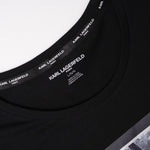 画像をギャラリービューアに読み込む, KARL LAGERFELD PARIS カールラガーフェルド ブラック パリ フォト プリント Tシャツ BLACK PARIS PHOTO PRINT TEE WOMEN