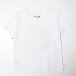 画像をギャラリービューアに読み込む, KARL LAGERFELD PARIS カールラガーフェルド ホワイト サントロペ プリント Tシャツ WHITE SAINT TROPEZ PRINT TEE WOMEN