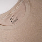 画像をギャラリービューアに読み込む, ナイキ ヨガ ベージュ トップ NIKE YOGA BEIGE TOP WOMEN