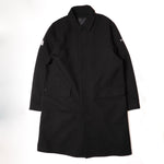画像をギャラリービューアに読み込む, ノースフェイス ブラックシリーズ ブラック ウール リップストップ フライフロント ステンカラーコート THE NORTH FACE BLACK BLACK SERIES WOOL RIPSTOP TAILOR JACKET USA WOMENS