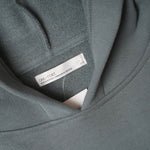 画像をギャラリービューアに読み込む, oak + fort オークアンドフォート ブルー ビッグシルエット クロップド パーカー プルオーバー フーディー BLUE BIG SILHOUETTE CROPPED HOODIE