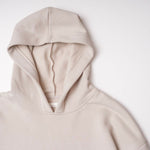 画像をギャラリービューアに読み込む, oak + fort オークアンドフォート アイボリー ビッグシルエット クロップド パーカー プルオーバー フーディー IVORY BIG SILHOUETTE CROPPED HOODIE