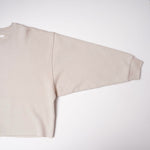 画像をギャラリービューアに読み込む, oak + fort オークアンドフォート アイボリー ビッグシルエット スウェットシャツ IVORY BIG SILHOUETTE SWEATSHIRT