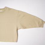 画像をギャラリービューアに読み込む, oak + fort オークアンドフォート マスタードカラー ビッグシルエット スウェットシャツ MUSTARD BIG SILHOUETTE SWEATSHIRT