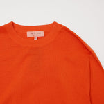 画像をギャラリービューアに読み込む, RAG&BONE ラグアンドボーン オレンジ クルーネック コットンニット SUNSET ORANGE COTTON KNIT SWEATER MENS