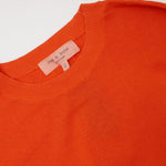 画像をギャラリービューアに読み込む, RAG&BONE ラグアンドボーン オレンジ クルーネック コットンニット SUNSET ORANGE COTTON KNIT SWEATER MENS